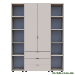 Комплект шаф для одягу Doros Гелар (3 шт.) 153,9х49,5х203,4 Кашемір