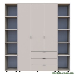 Комплект шаф для одягу Doros Гелар (3 шт.) 192,6х49,5х203,4 Кашемір