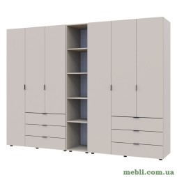 Комплект шаф для одягу Doros Гелар (3 шт.) 270,6х49,5х203,4 Кашемір