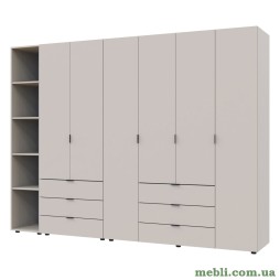 Комплект шаф для одягу Doros Гелар (3 шт.) 270,7х49,5х203,4 Кашемір