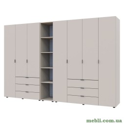 Комплект шаф для одягу Doros Гелар (3 шт.) 309,4х49,5х203,4 Кашемір