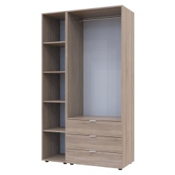 Комплект шаф для одягу Doros Гелар (2 шт.) 115,7х49,5х203,4 Дуб сонома