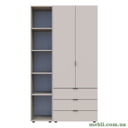 Комплект шаф для одягу Doros Гелар (2 шт.) 115,7х49,5х203,4 Кашемір