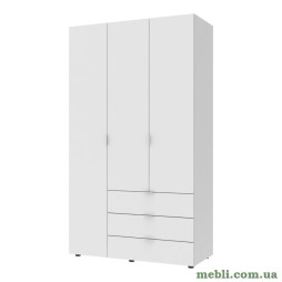 Шафа розпашна для одягу Doros Гелар 116,2х49,5х203,4 Білий