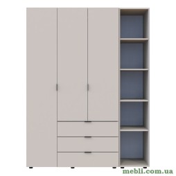 Комплект шаф для одягу Doros Гелар (2 шт.) 154,4х49,5х203,4 Кашемір