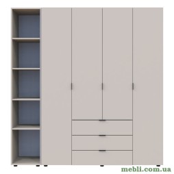 Комплект шаф для одягу Doros Гелар (2 шт.) 193,2х49,5х203,4 Кашемір