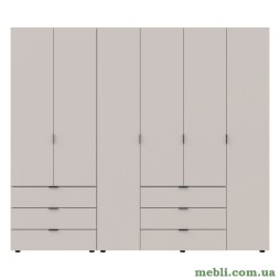 Комплект шаф для одягу Doros Гелар (2 шт.) 232,5х49,5х203,4 Кашемір