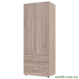 Шафа розпашна для одягу Doros Гелар 77,5х49,5х203,4 Дуб сонома