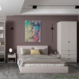 Шафа розпашна для одягу Doros Гелар 77,5х49,5х203,4 Кашемір