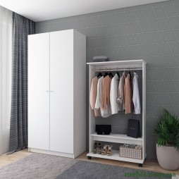 Гардеробна стійка Doros Д2 85х41,6х150 Білий