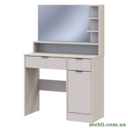 Туалетний столик з дзеркалом Doros Естель 90х38х135 Кашемір