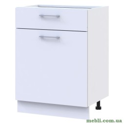 Кухонний модуль нижній Doros Лея НЯ82_Ш60 права 60х46,6х82 Білий/Дуб сонома