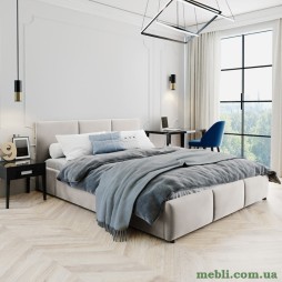 Двоспальне ліжко (підйомний механізм) Doros Мона 160x200 Білий