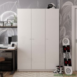 Шафа розпашна для одягу Doros Промо 135х48х204 Білий