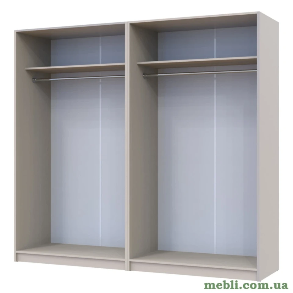 Комплект шаф для одягу Doros Промо (2 шт.) 180х48х204 Кашемір