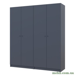 Комплект шаф для одягу з полицями Doros Промо (2 шт.) 180х48х204 Графіт