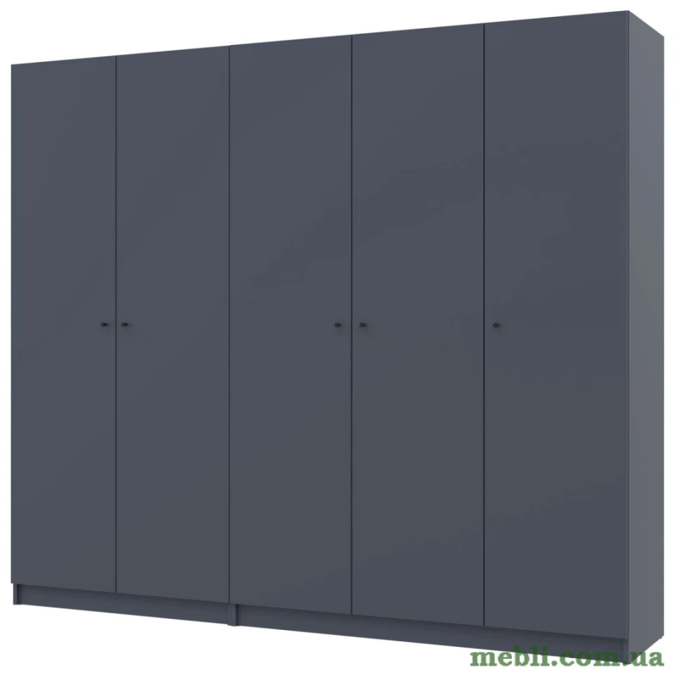 Комплект шаф для одягу Doros Промо (2 шт.) 225х48х204 Графіт