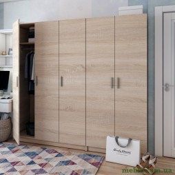 Комплект шаф для одягу Doros Промо (2 шт.) 225х48х204 Дуб сонома