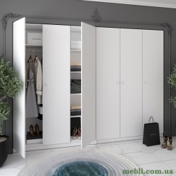 Комплект шаф для одягу Doros Промо (2 шт.) 270х48х204 Білий