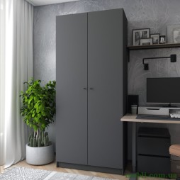 Шафа розпашна для одягу Doros Промо 90х48х204 Графіт