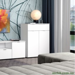 Комод у вітальню Doros Рон 2 80х38х100 Білий