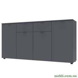 Комод у вітальню Doros Рон 7 160х38х81 Графіт