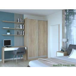 Шафа-купе двохдверна Doros Сіті 24 140х60х240 Дуб сонома