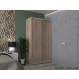 Шафа-купе двохдверна Doros Сіті Лайт 120х45х225 Дуб сонома