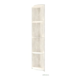 Кутовий елемент для шафи-купе Doros Сіті Лайт Біле дерево 45х30х225