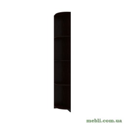 Кутовий елемент для шафи-купе Doros Сіті Лайт Венге 45х30х225