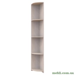 Кутовий елемент для шафи-купе Doros Сіті Лайт Дуб молочний 45х30х225