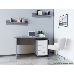 Офісний стіл Doros Т3 120х60х78 Графіт/Білий