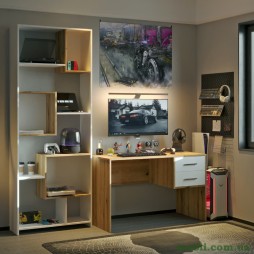 Офісний стіл Doros Т3 120х68х78 Дуб евок/Білий