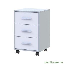 Тумба офісна Doros Т3 43х42х66,4 Сірий/Білий