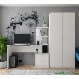 Офісний стіл Doros Т7 136х55х138 Білий