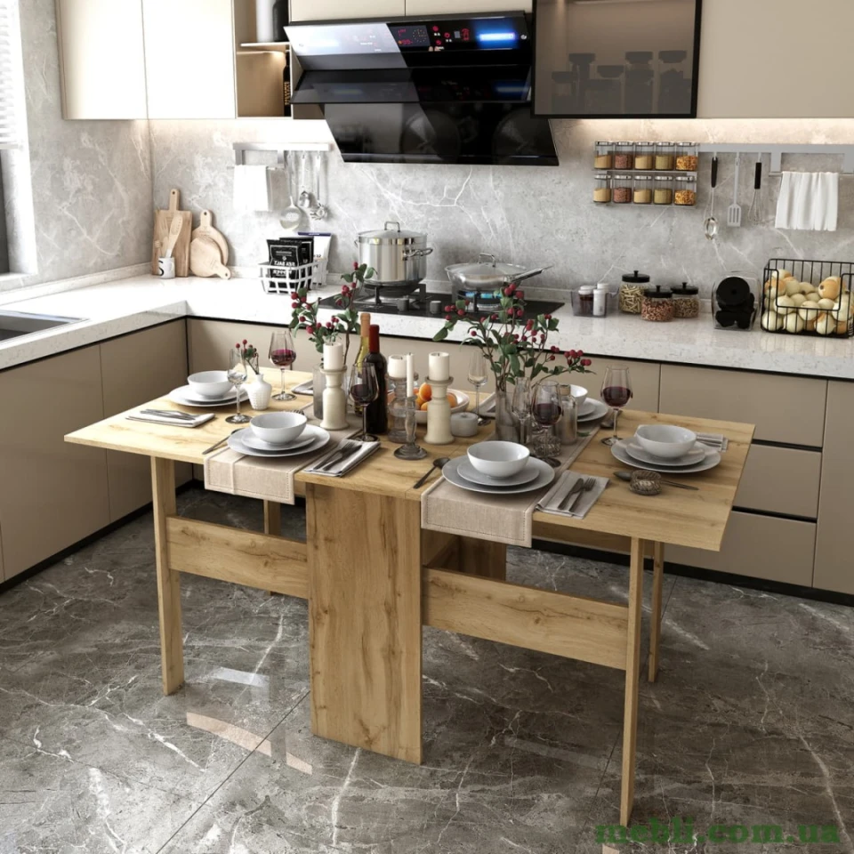 Стіл на кухню Doros Торонто 180х89х80 Дуб тахо