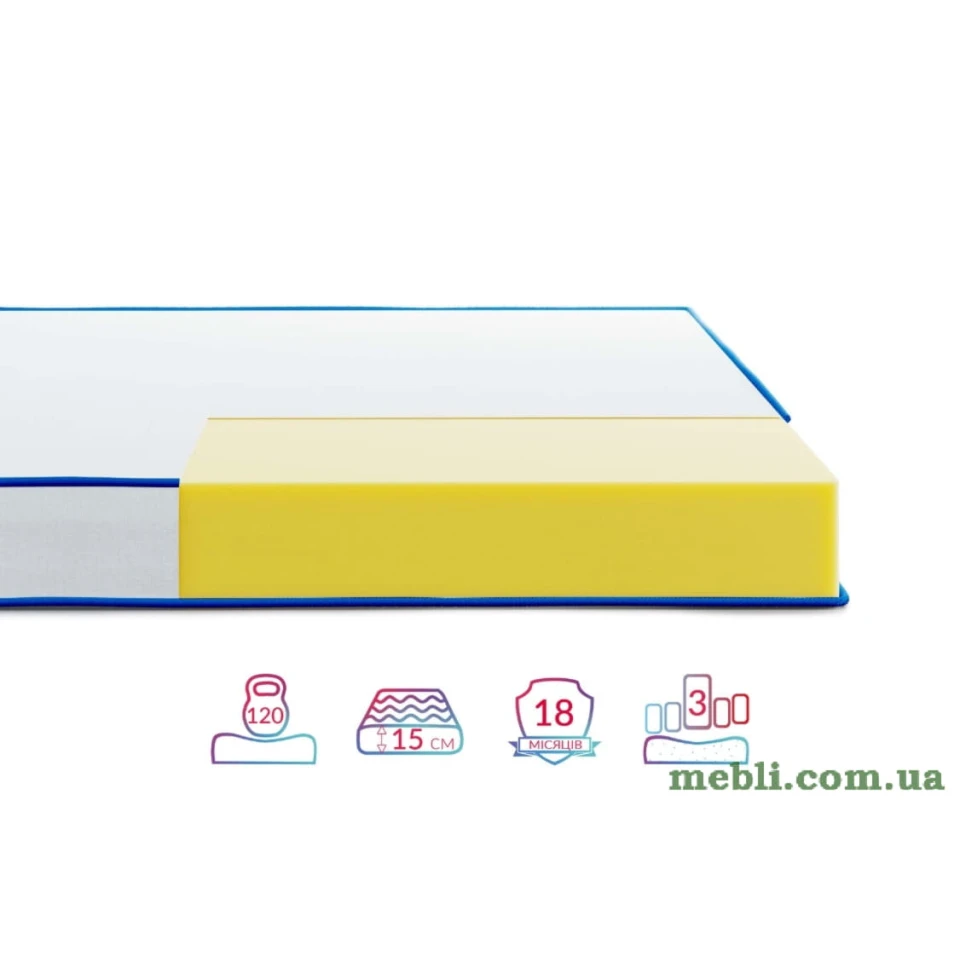 Матрац Highfoam LenТo Adagio нестандартний розмір грн/кв.м