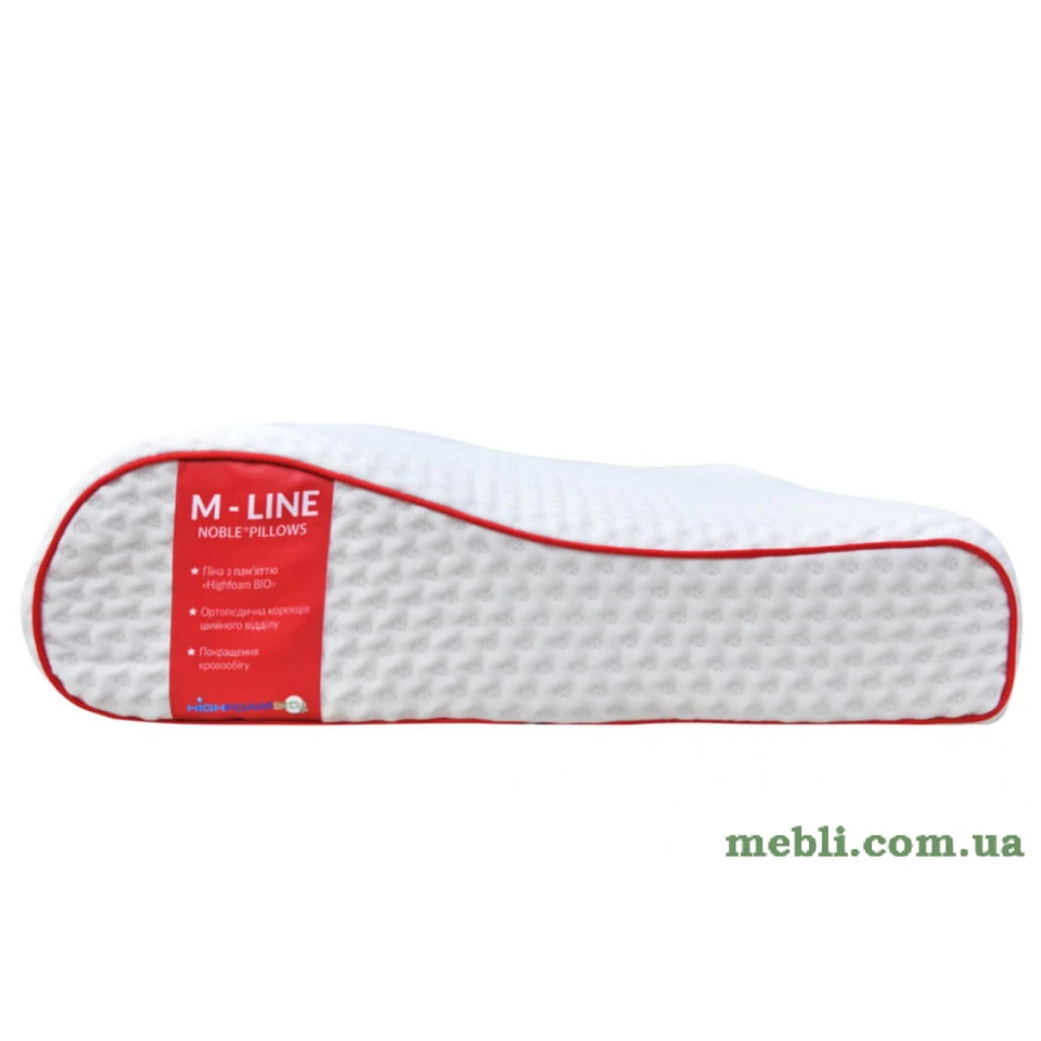 Подушка Highfoam Noble Ergoside 58х39х10
