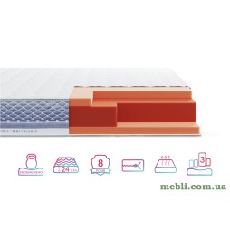 Матрац Highfoam Noble PlaТinum Hercules скрутка 160x190