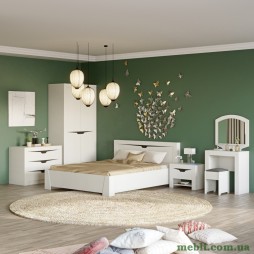Спальня Еверест LiberТy Комплект №1 (6 елементів) дуб крафт білий