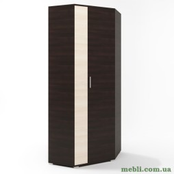 Шафа кутова Еверест Бриз ШКУ-14 венге/дуб молочний