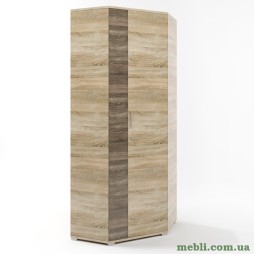 Шафа кутова Еверест Бриз ШКУ-14 сонома/трюфель