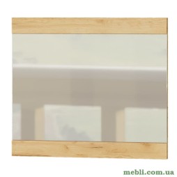 Дзеркало настінне Еверест Британія Дуб крафт золотий