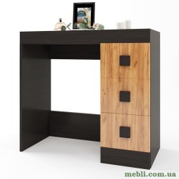 Туалетний столик Соната Еверест венге темний/дуб крафт золотий