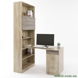 Комп'ютерний стіл з шафою Еверест Гранд сонома/трюфель