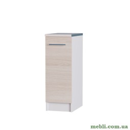 Кухонний модуль нижній Еверест Еко 300 (зі стільницею) ясень шимо світлий+білий 30х46х82