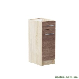 Кухонний модуль нижній з шухлядою Еверест Еко 300 дуб сонома+трюфель (без стільниці) 30х46х82