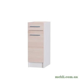 Кухонний модуль нижній з шухлядою Еверест Еко 300 ясень шимо світлий+білий (без стільниці) 30х46х82