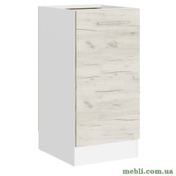 Кухонний модуль нижній Еверест Еко 400 дуб крафт білий/білий 40х46х82