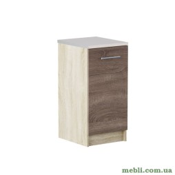 Кухонний модуль нижній Еверест Еко 400 дуб сонома+трюфель (зі стільницею) 40х46х82